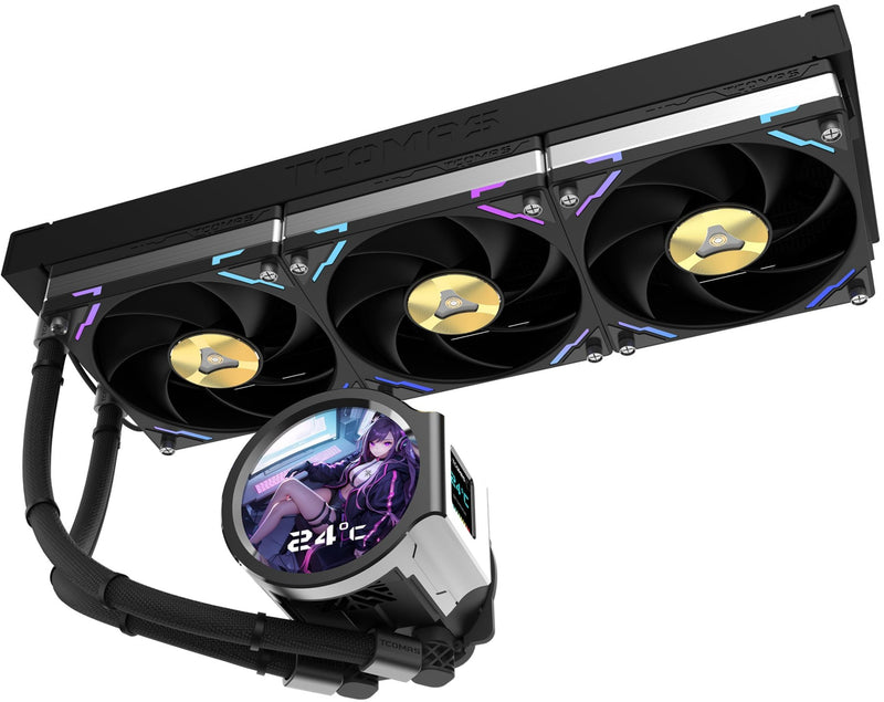 TCOMAS LX800 PRO (AMD) 360mm Black CPU Liquid Cooler (TH-TLX83AB)