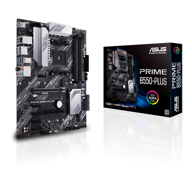 ASUS PRIME B550-PLUS DDR4,AM4 Socket ATX Motherboard 