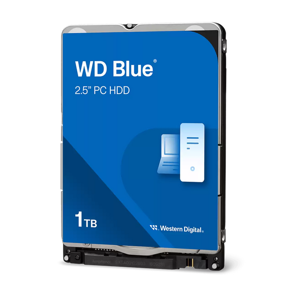 WD 1TB Blue WD10SPZX 2.5" SATA 5400rpm 128MB Cache HDD