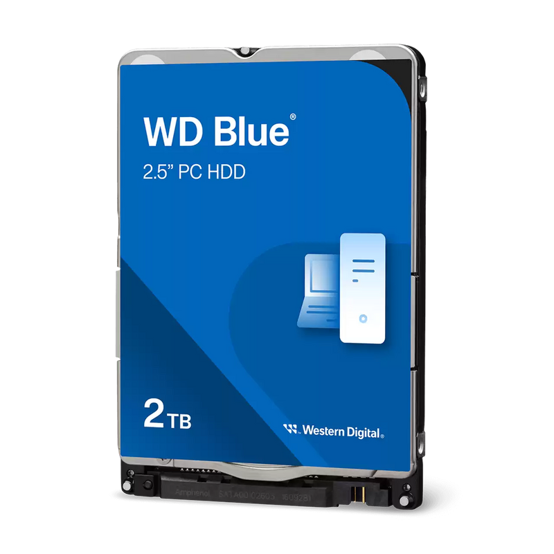 WD 2TB Blue WD20SPZX 2.5" SATA 5400rpm 128MB Cache HDD