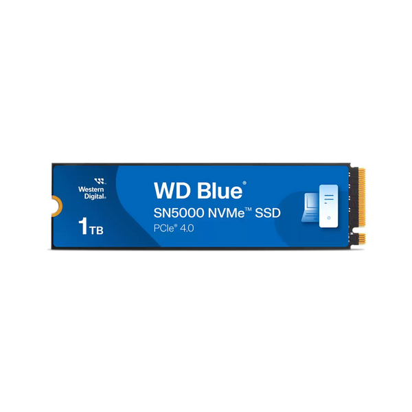 WD Blue 1TB SN5000 WDS100T4B0E M.2 2280 PCIe Gen4 x4 SSD