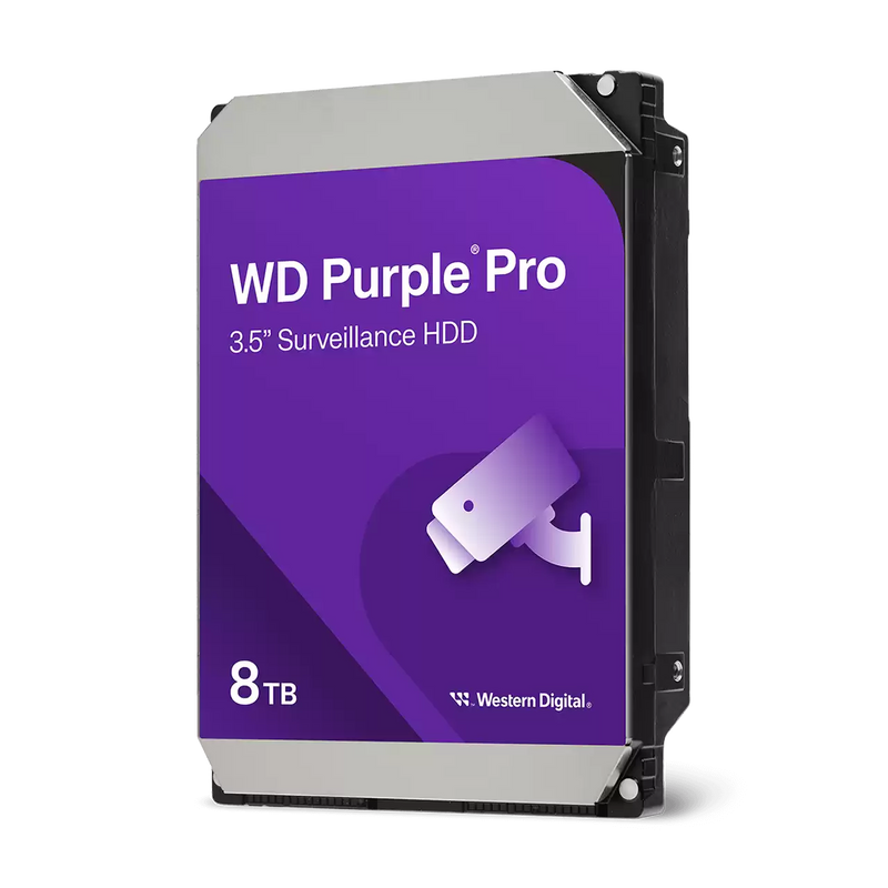 WD 8TB Purple Pro WD8001EJRP AI Surveillance 3.5" SATA 7200rpm 256MB Cache HDD