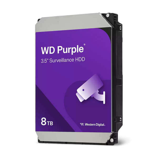 WD 8TB Purple WD85PURZ Surveillance 3.5" SATA 5640rpm 256MB Cache HDD