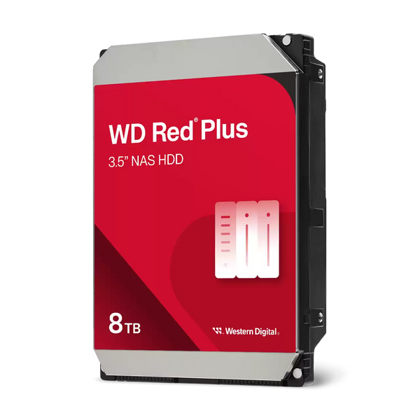 WD 8TB Red Plus WD80EFPX NAS 3.5" SATA 5400rpm 256MB Cache HDD