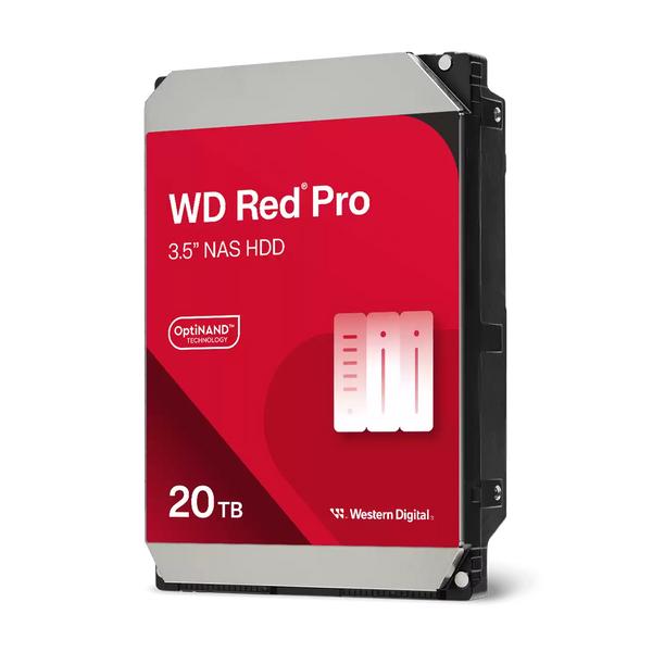 WD 20TB Red Pro WD201KFGX NAS 3.5" SATA 7200rpm 512MB Cache HDD (最少訂貨量20隻)