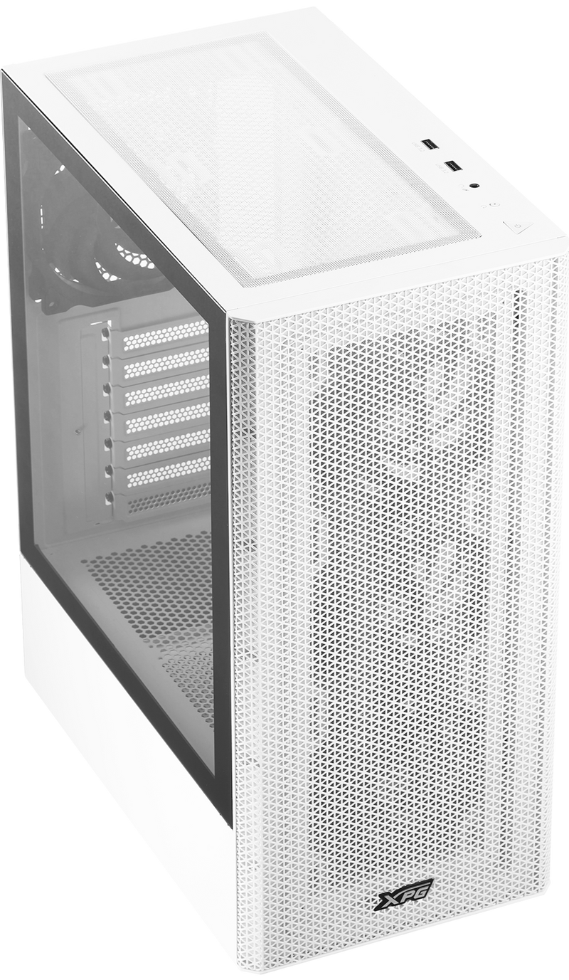 ADATA XPG VALOR MESH COMPACT White 白色 ATX Case (預裝4把PWM風扇)