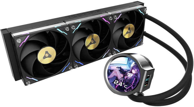 TCOMAS LX800 PRO (AMD) 360mm Black CPU Liquid Cooler (TH-TLX83AB)