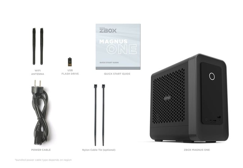 ZOTAC MAGNUS ONE ERP74070C Gaming mini PC 迷你電腦 (i7-13700/RTX4070/DDR5 x 2/M.2 Slot x 2) ZBOX-ERP74070C