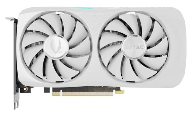 ZOTAC GAMING GeForce RTX 4070 Twin Edge OC White Edition 12GB GDDR6 ZT-D40740Q-10M