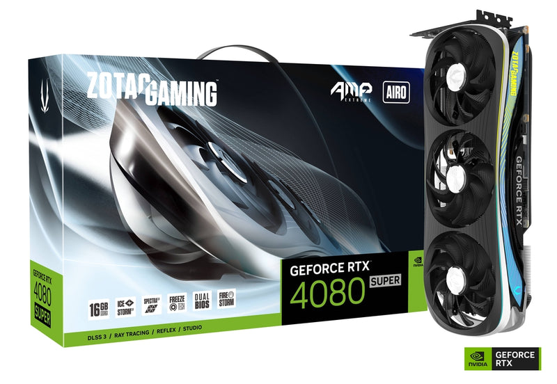 ZOTAC GAMING GeForce RTX 4080 Super AMP Extreme AIRO 16GB GDDR6X ZT-D40820B-10P 